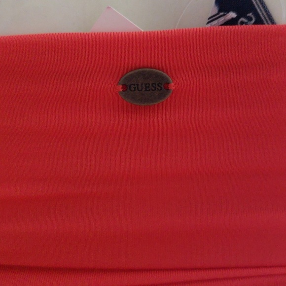 GUESS MINI ORANGE DRESS SZ S - Picture 5 of 6